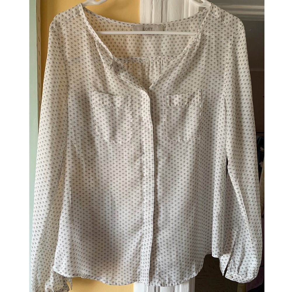 Patterned Button Up Shirt